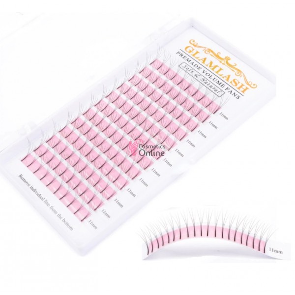 Gene false individuale GLAMLASH Soft &Natural 3D, D/0.07 de 10mm